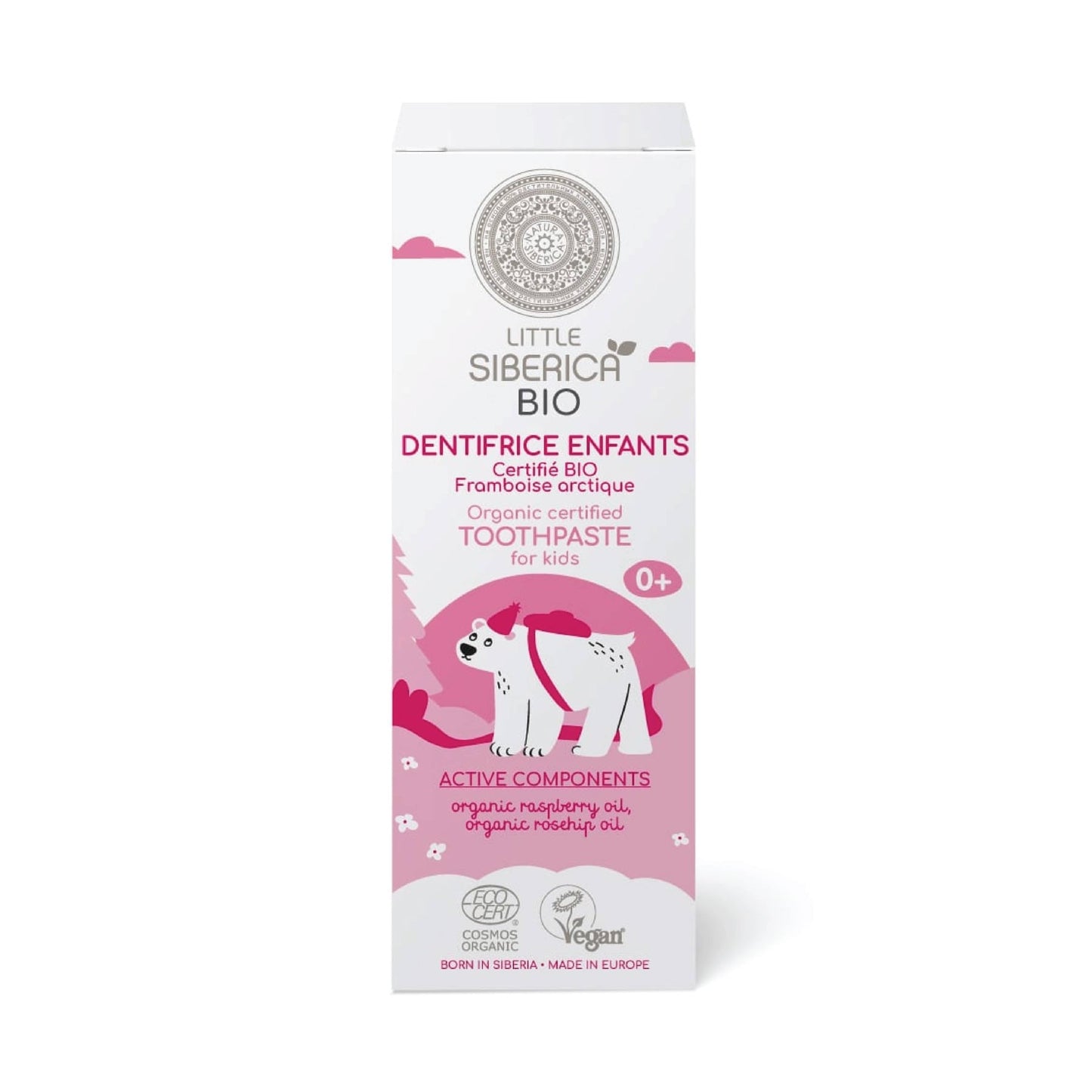 Little Siberica Kids Toothpaste Arctic Raspberry 60 ml