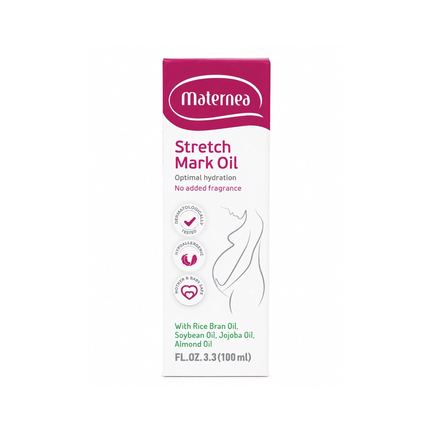 Maternea Anti-Stretch Mark Body Cream + Oil