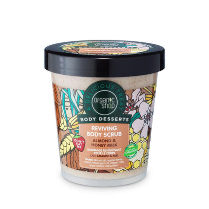 Organic Shop Body Desserts Almond Honey Revitalizing Body Scrub 450 ml