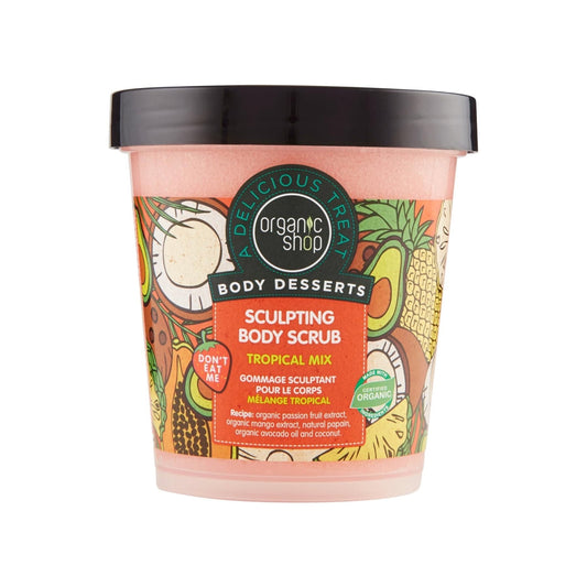 Organic Shop Body Desserts Tropical Sculpting Body Scrub 450 ml