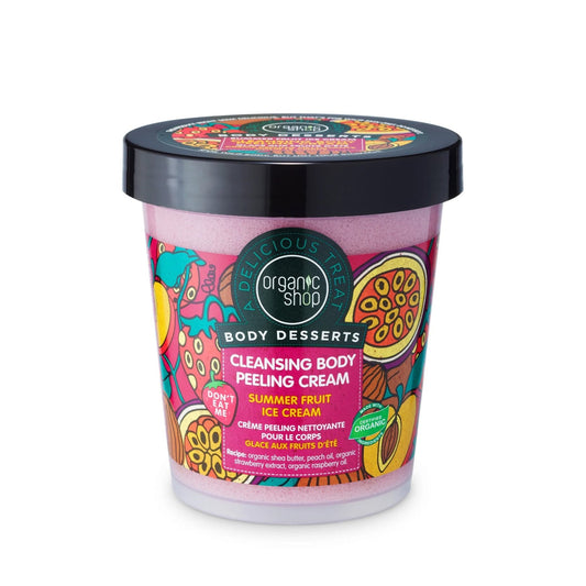 Organic Shop Body Desserts Hot Chocolate Warming Body Scrub 450 ml