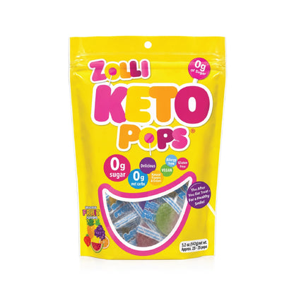 Zollipops Zolli Keto Pops Assorted 4 oz (113 g)