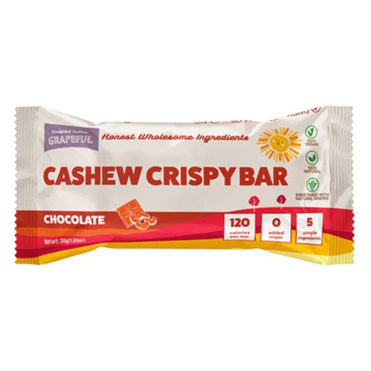Zollipops Grapeful Vegan Cashew Chocolate Bar 30g
