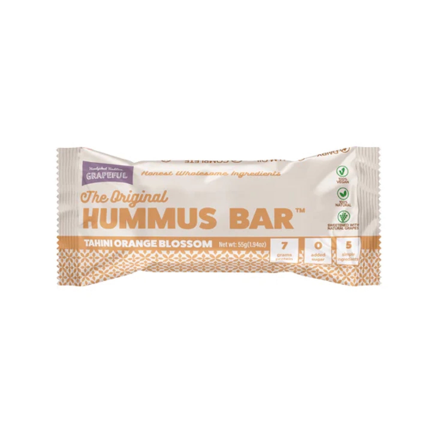 Zollipops Grapeful Vegan Hummus Tahini Ob Bar 55g