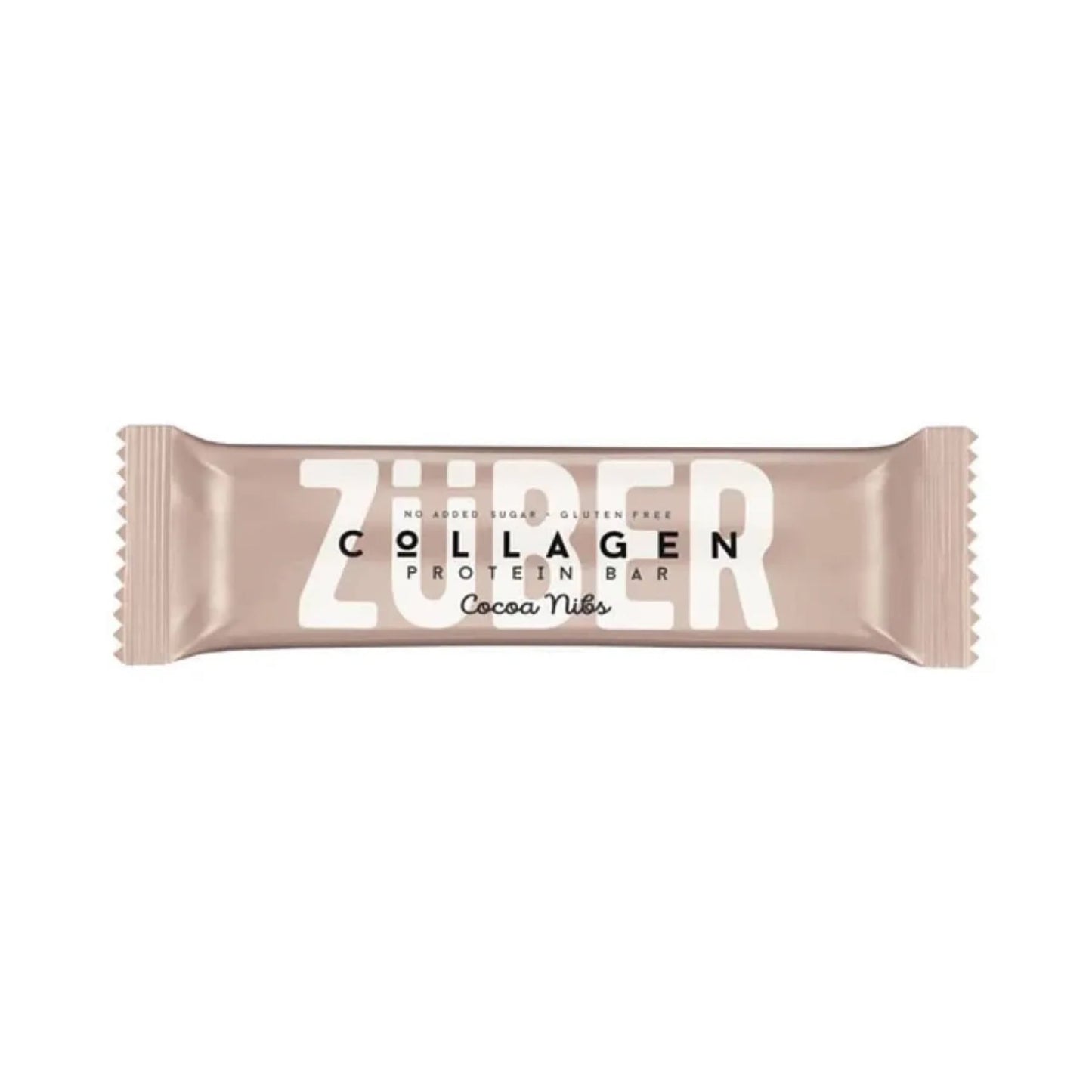 Zollipops Zuber - Cocoa Nibs Collagen Protein Bar - 35 G