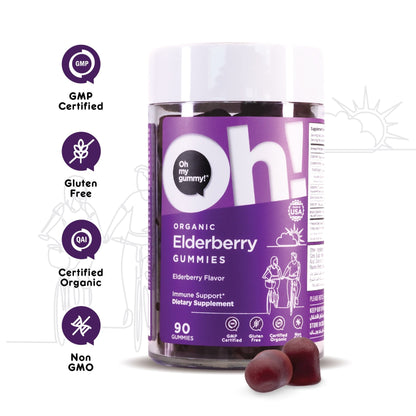 Oh My Oh! Elderberry Gummies