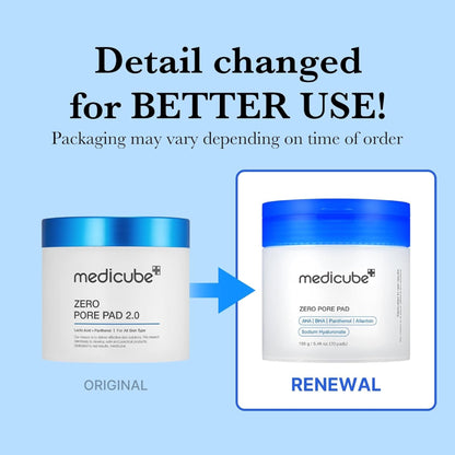 Medicube Zero Pore Pads 2.0 (70 Pads)