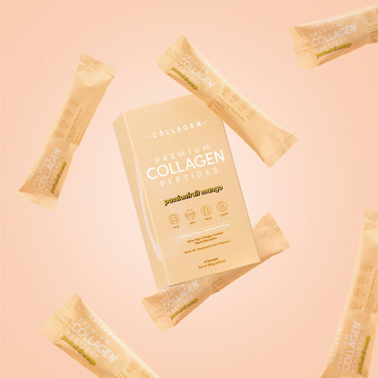The Collagen Co Collagen Sachets 15gx14s Peach Flavour Mango