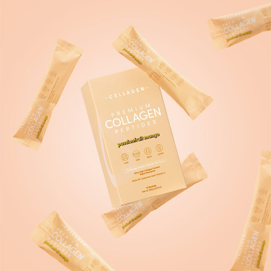 The Collagen Co Collagen Sachets 15gx14s Peach Flavour Mango