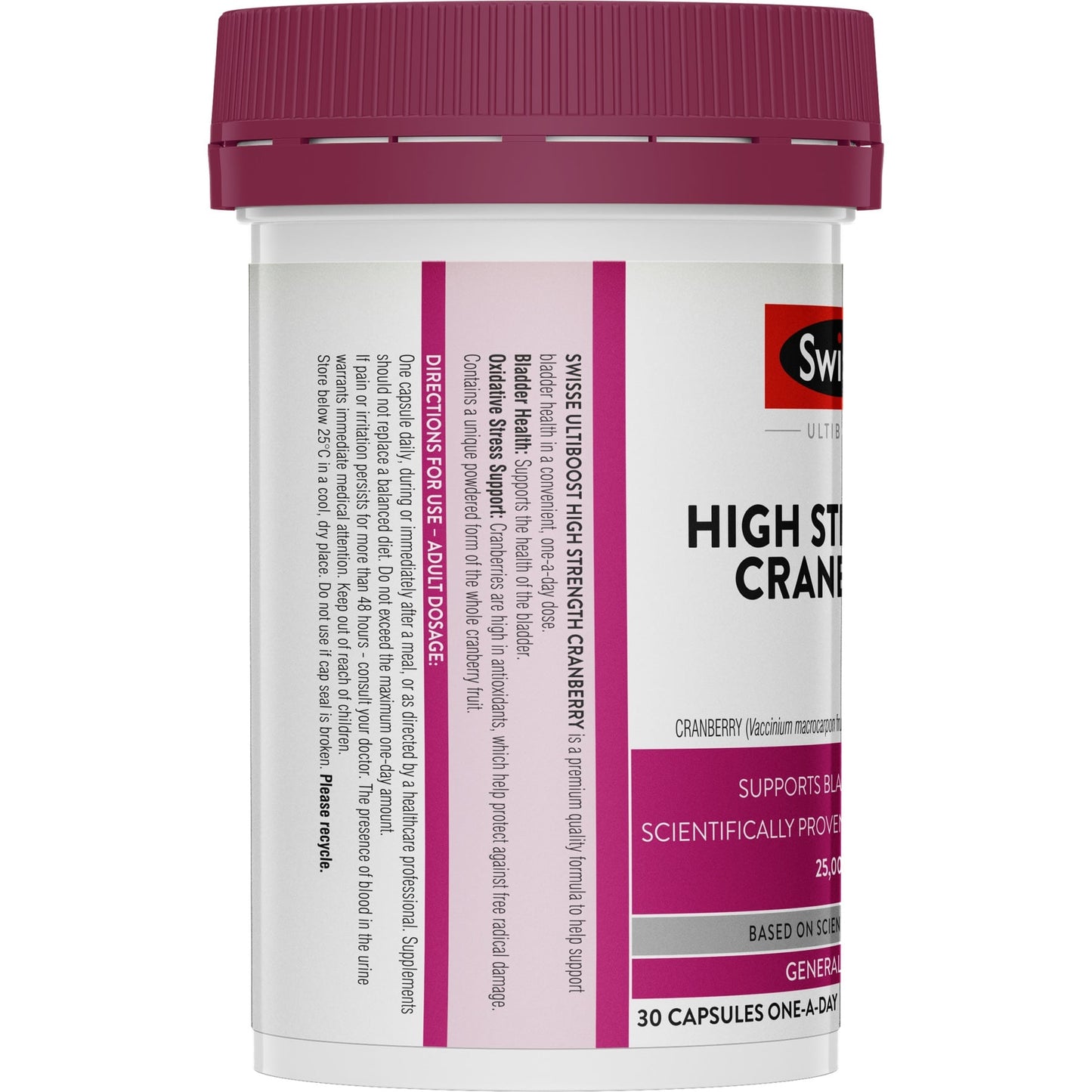 Swisse Ultiboost Hs Cranberry 30 Cap