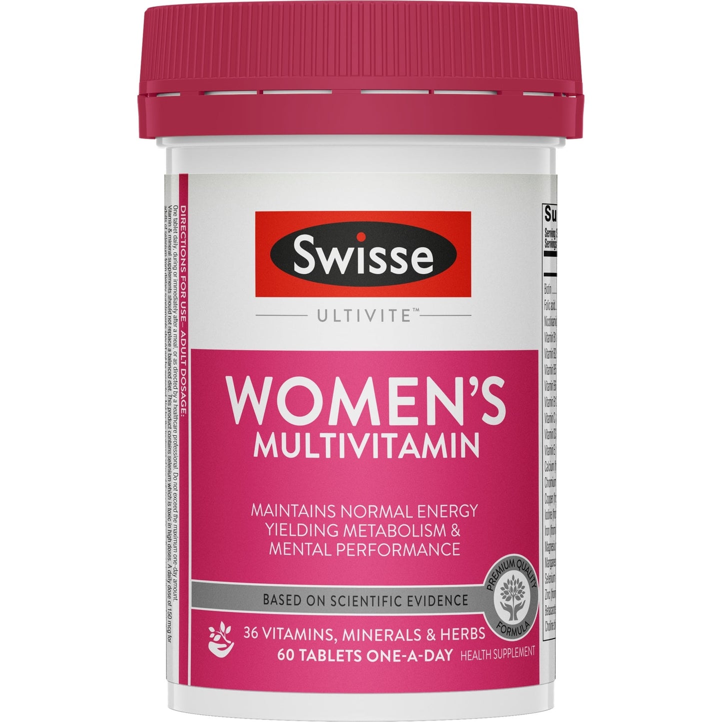 Swisse Ultivite Women's Multivitamin 60 Tab