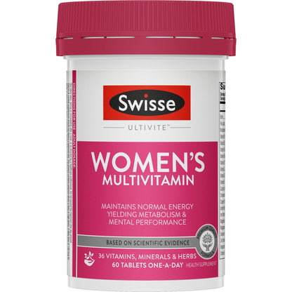 Swisse Ultivite Women's Multivitamin 60 Tab
