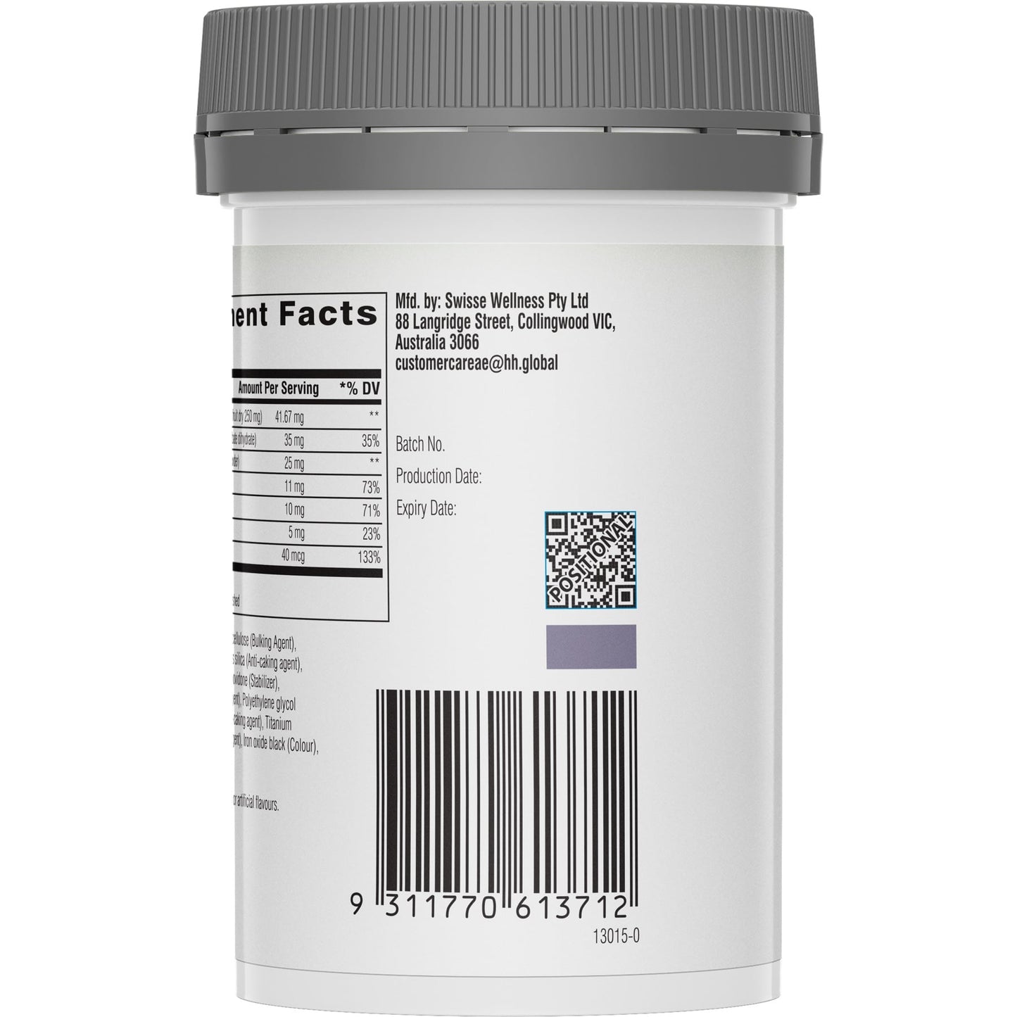 Swisse Beauty Biotin+ 60 Tab