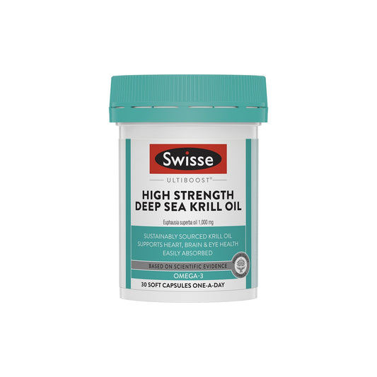 Swisse Ub High Strength Deep Sea Krill Oil 30 Cap