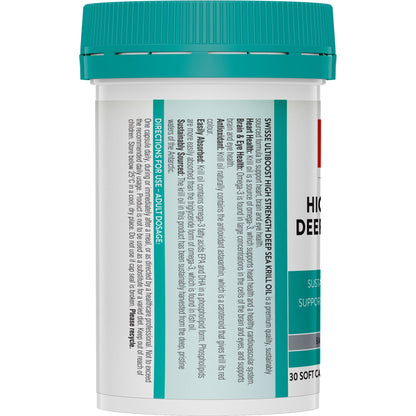 Swisse Ub High Strength Deep Sea Krill Oil 30 Cap