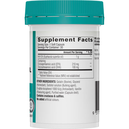 Swisse Ub High Strength Deep Sea Krill Oil 30 Cap