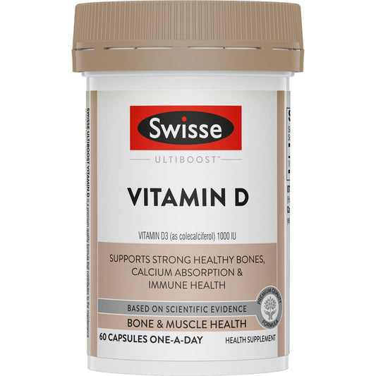 Swisse Ub Vitamin D 60 Cap