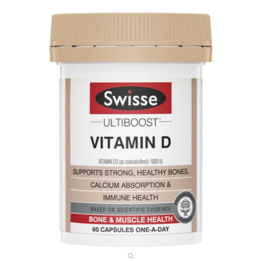 Swisse Ub Vitamin D 60 Cap