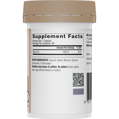 Swisse Ub Vitamin D 60 Cap