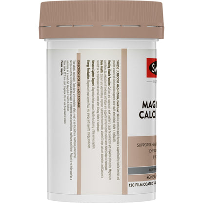 Swisse Ub Magnesium Calcium + D3 120 Tab