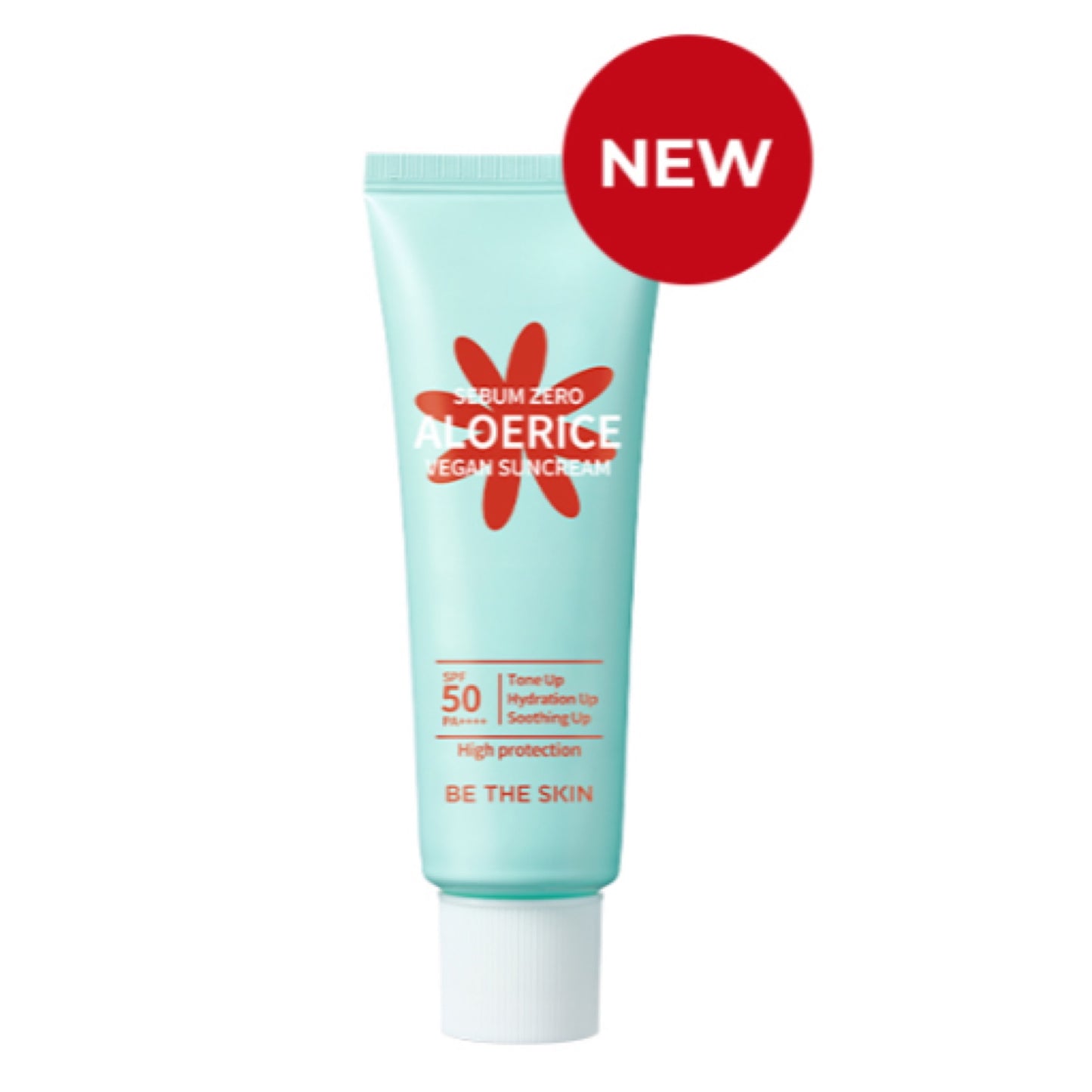 Be the Skin Sebum Zero Aloerice Vegan Sun Cream 50ml Spf 50+, Pa++++