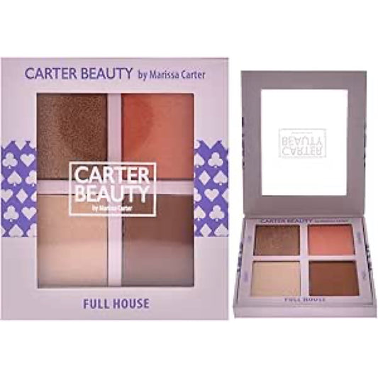 Carter Beauty, Ireland Blush and Highlighters Set. Full House Palette