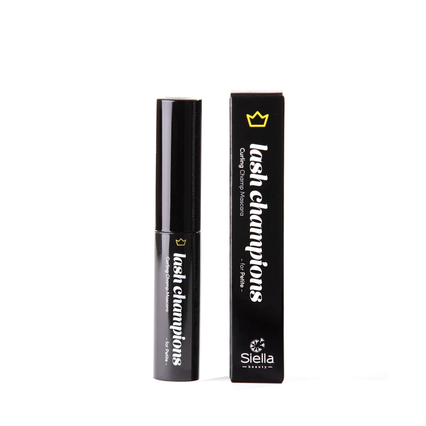 SiellaBeauty Lash Champions Curling Champ Mascara for Petite travel size