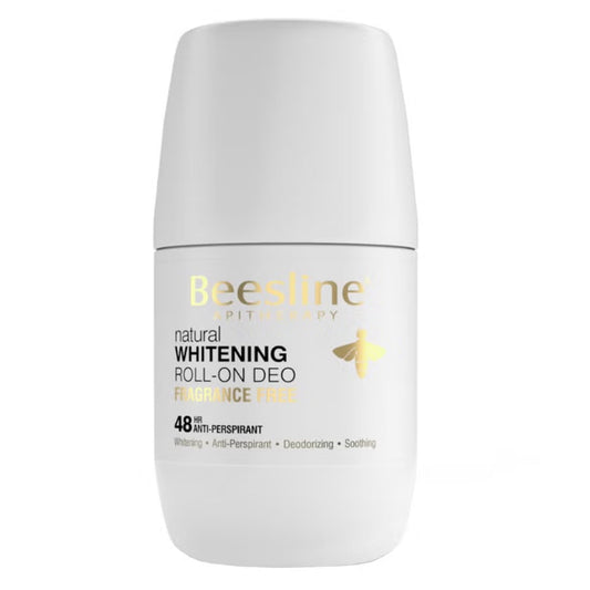 Beesline Apitherapy Whitening Deodorant Roll-on Fragrance Free 50ml