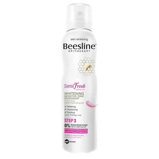 Beesline Sensifresh Whitening Sensitive Zone Deodorant Spray 150ml