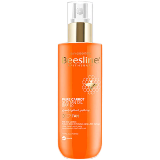 Beesline Pure Carrot Suntan Oil Spf10 200ml
