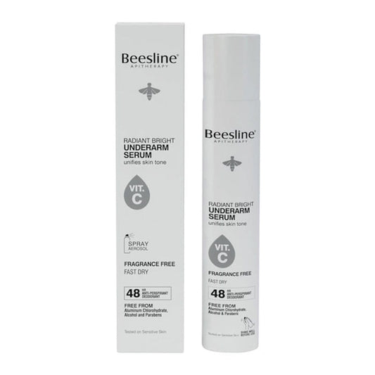 Beesline Radiant White Underarm Serum Fragrance Free 150 Ml