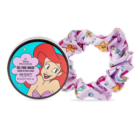 Mad Beauty Disney Princess Express Yourself - Gel Face Mask & Scrunchie Set Ariel