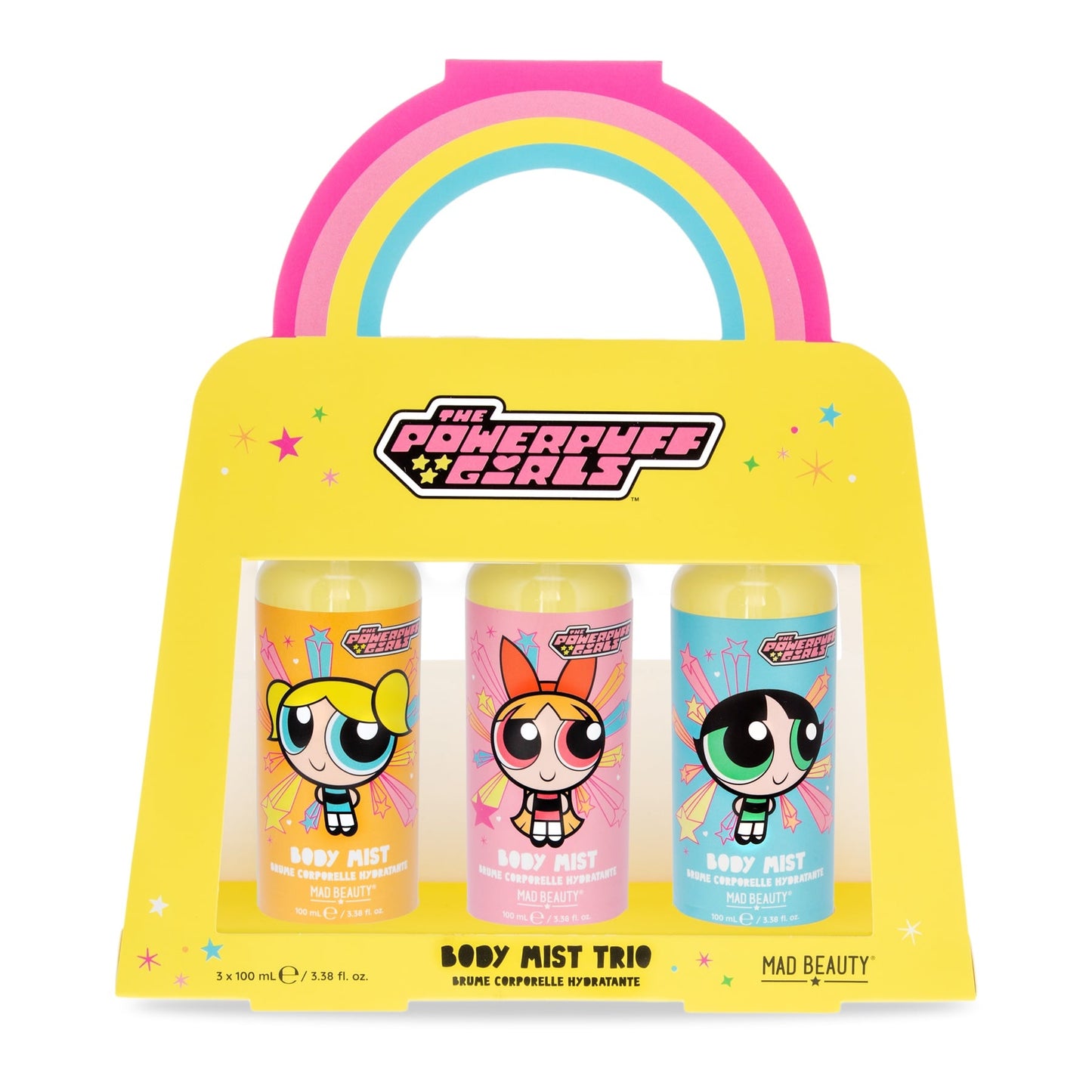 Mad Beauty Powerpuff Girls Super Cute - Body Mist Trio