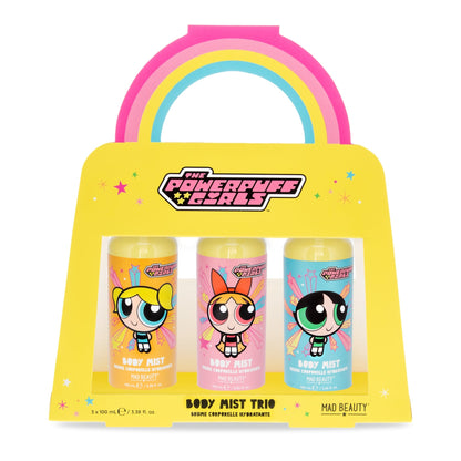 Mad Beauty Powerpuff Girls Super Cute - Body Mist Trio