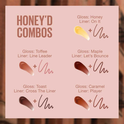 Maybelline New York Lifter Gloss Honey'd Hydrating Lip Gloss with Hyaluronic Acid 5.4ml