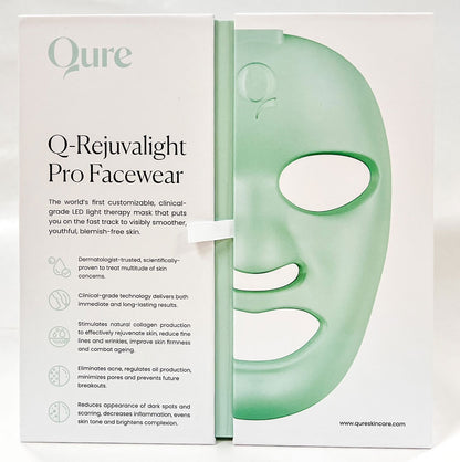 Qure LED Light Therapy Mask – FDA Cleared for Skin Care