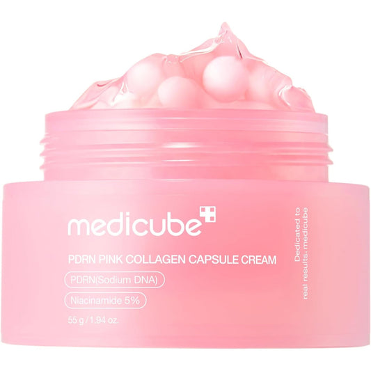 Medicube Salmon DNA PDRN Pink Collagen Capsule Face Cream
