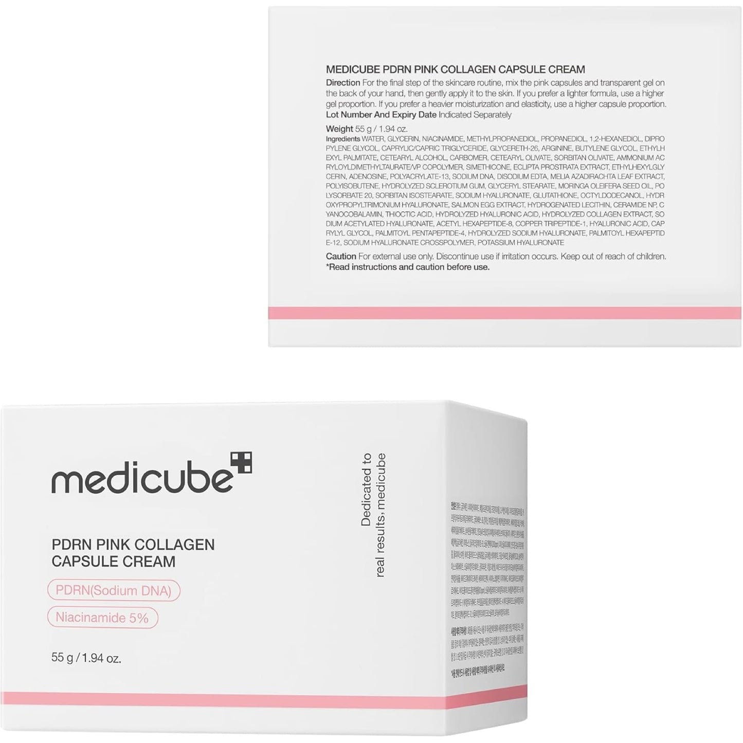 Medicube Salmon DNA PDRN Pink Collagen Capsule Cream