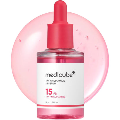 Medicube TXA + Niacinamide 15% Glow Facial Serum for Post-Spot Care