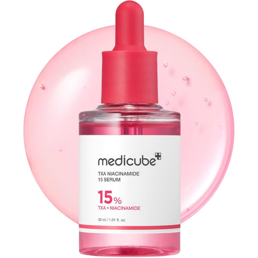 Medicube TXA + Niacinamide 15% Glow Facial Serum for Post-Spot Care