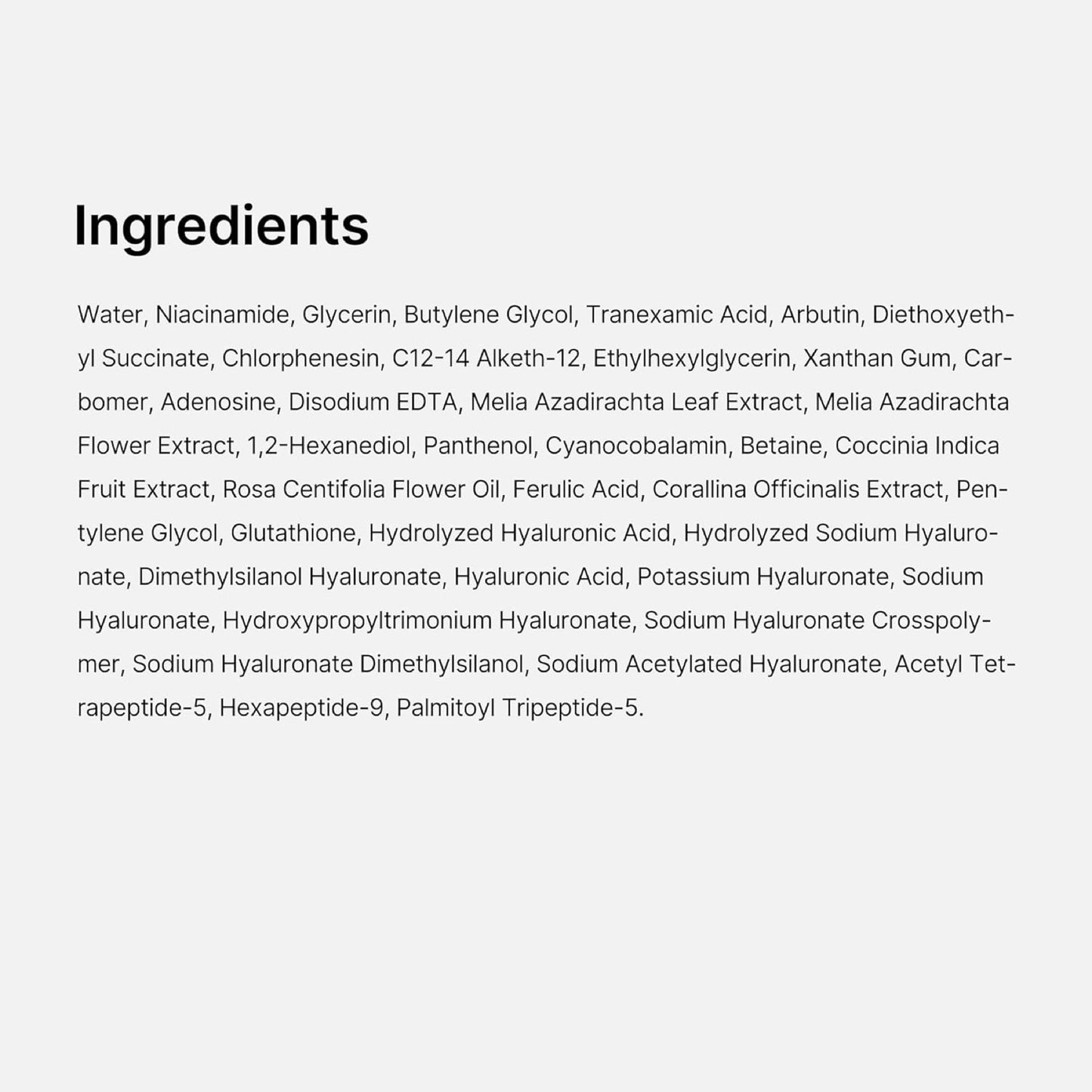 Medicube TXA + Niacinamide 15% Glow Facial Serum