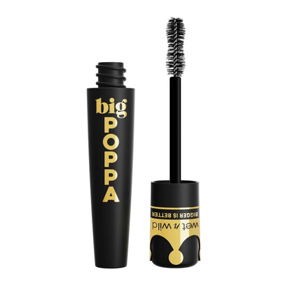 Wet N Wild Big Poppa Mascara Blackest Black 10ml