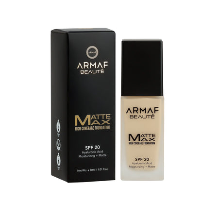Armaf Beauté Matte Max High Coverage Foundation SPF 20