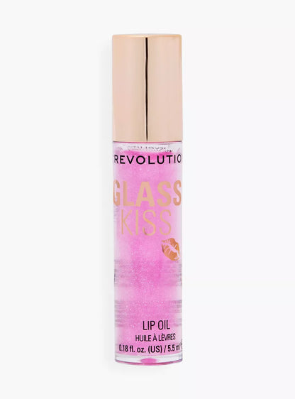 Revolution Glass Kiss Roller Ball Lip Oil 5.5ml