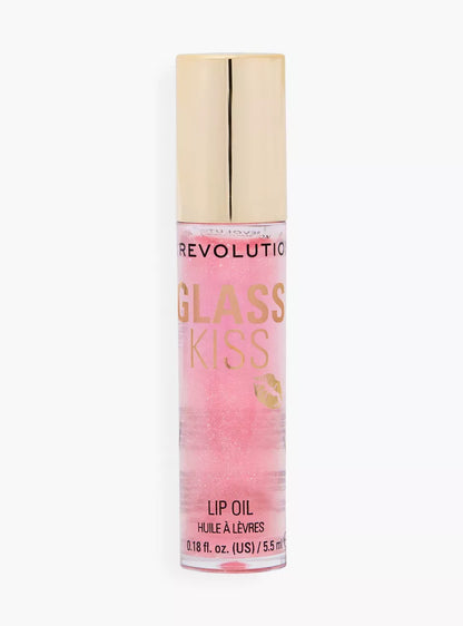 Revolution Glass Kiss Roller Ball Lip Oil 5.5ml