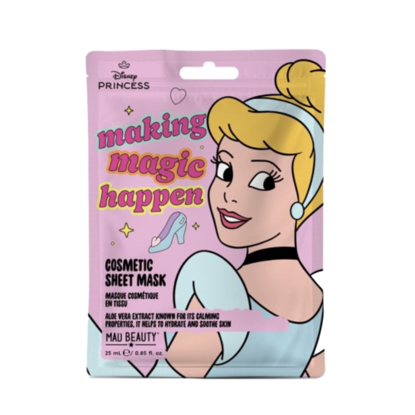 Mad Beauty Cosmetic Sheet Mask Cinderella