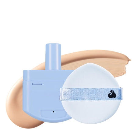 Unleashia - Babe Skin Baby Blue Cushion - Refill + Sponge - Cushion Foundation