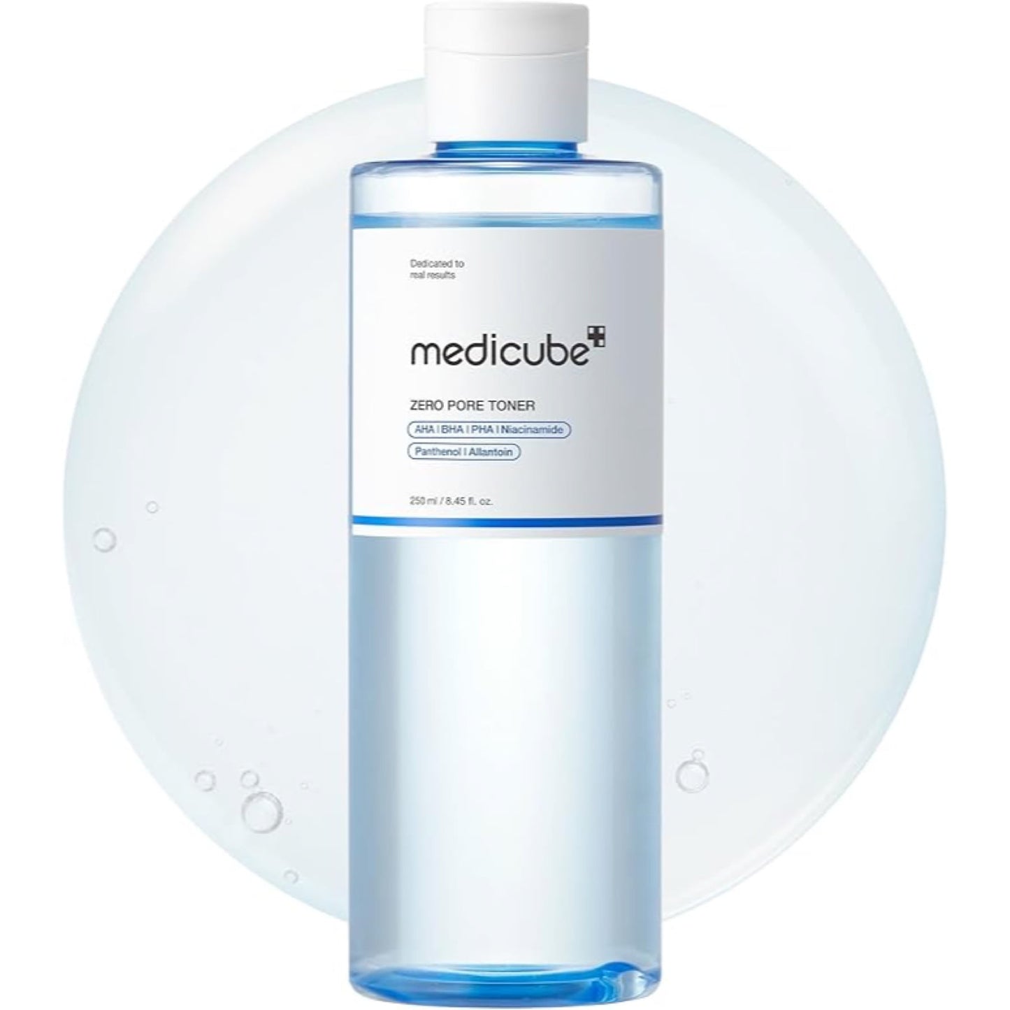 Medicube Zero Pore Exfoliating & Hydrating Toner with AHA BHA PHA Niacinamide & Panthenol