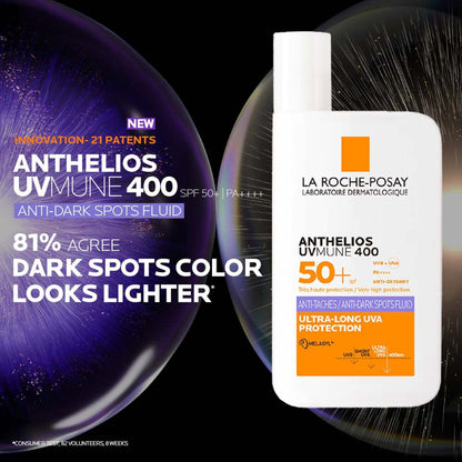 La Roche-Posay Anthelios UVMune 400 SPF50+ Invisible Fluid for Dark Spots 50ml