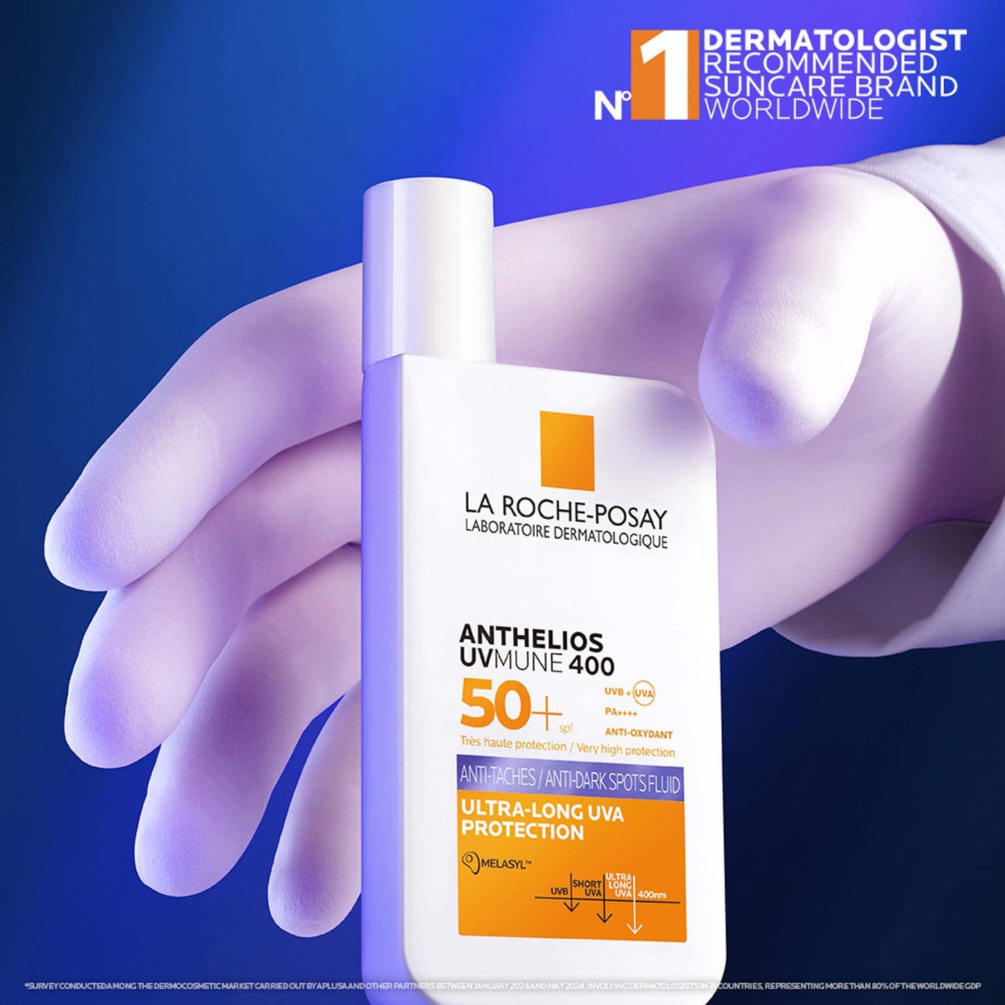 La Roche-Posay Anthelios UVMune 400 SPF50+ Invisible Fluid for Dark Spots 50ml